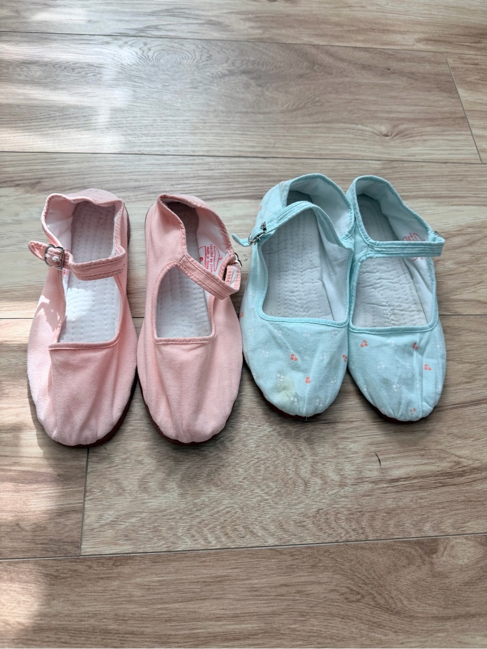 Urban Outfitters Pink and Mint Ballet Flats (Pair) 2 for $10!